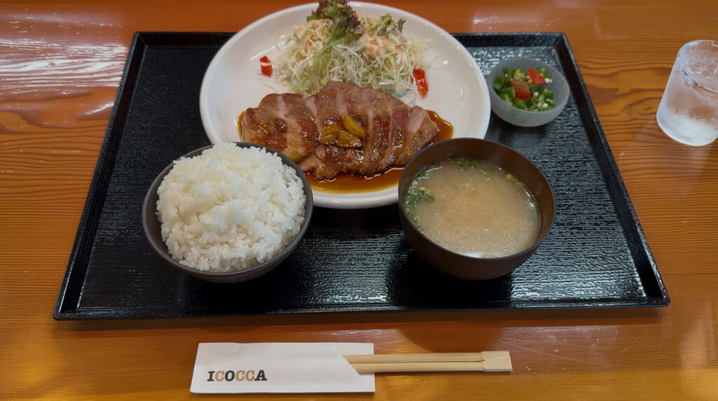トンテキ定食